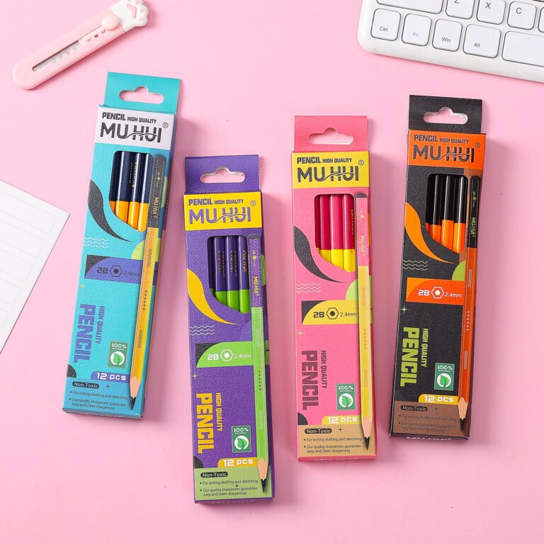 2B Hexagonal Wooden Pencils Manufacturer | MUHUI