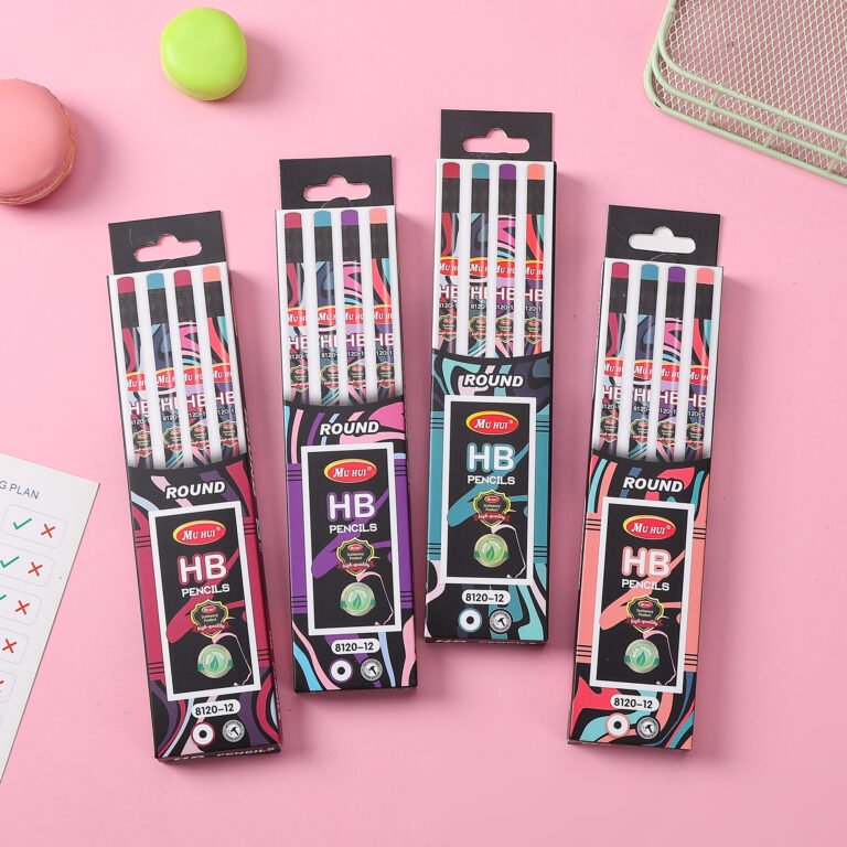 HB Red Wooden Pencils Manufacturer | MUHUI