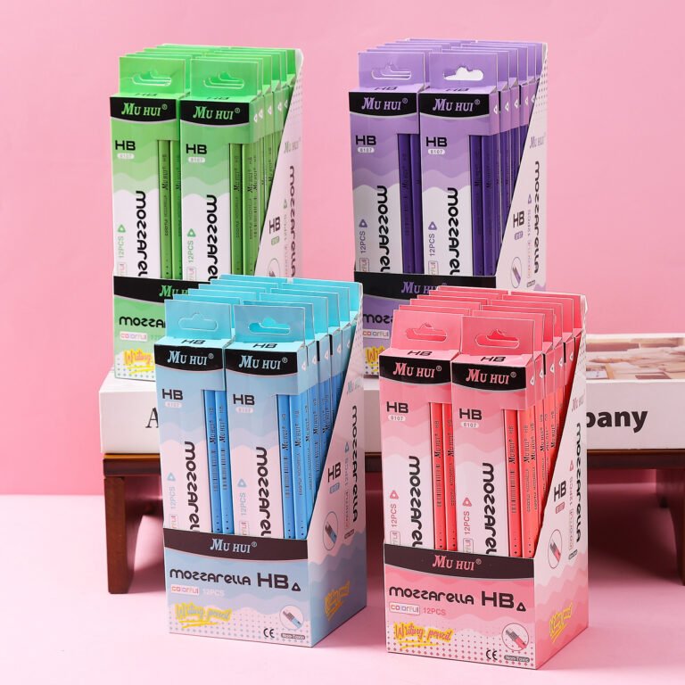HB Triangular Wooden Pencils Manufacturer | MUHUI