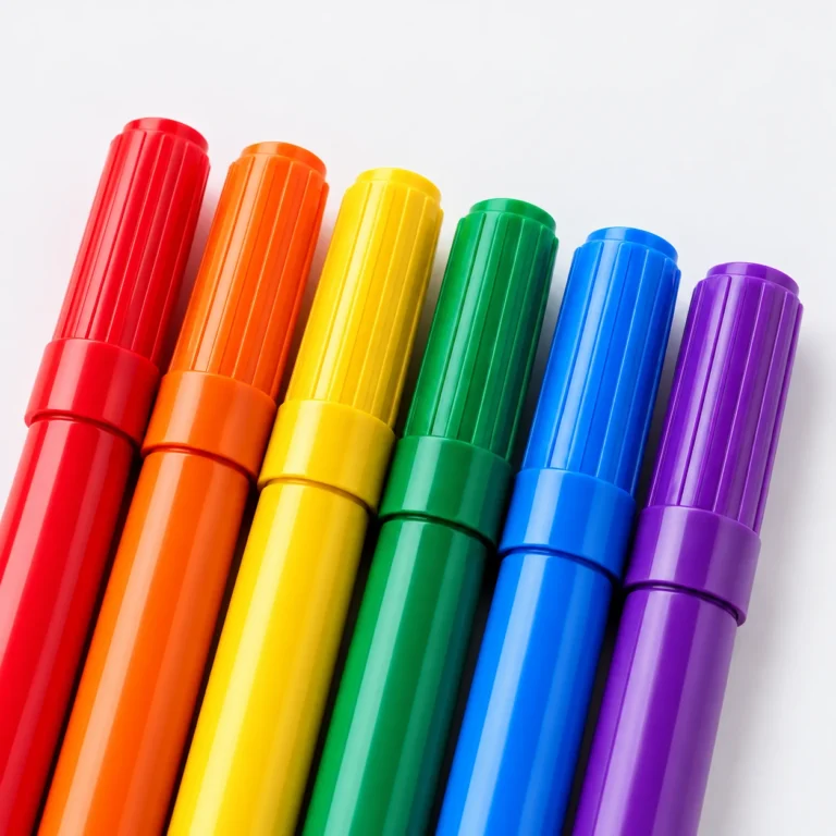 Colorful markers